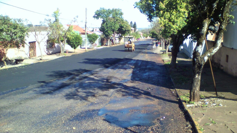 Cidade se transforma em um canteiro de obras